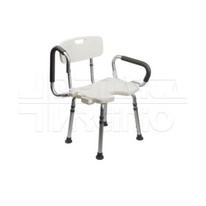 Shower chair best sale with hole